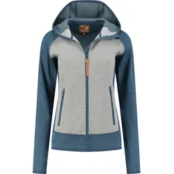 Outdoor Weste - Mit Kapuze - Damen - Clara BLAU XL