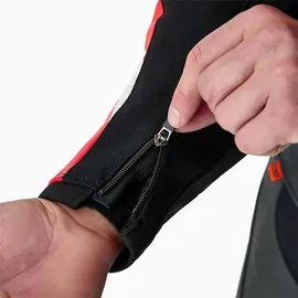 RST Tractech Evo D3O Perforierte Lederjacke Neon Red/Schwarz/Weiß L