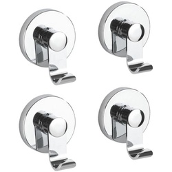 Wenko 4er-Set Haken »Irun« mit Vacuum-Loc - Befestigen ohne Bohren