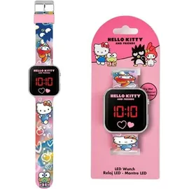Kids Euroswan Hello Kitty LED Digitaluhr Bunt