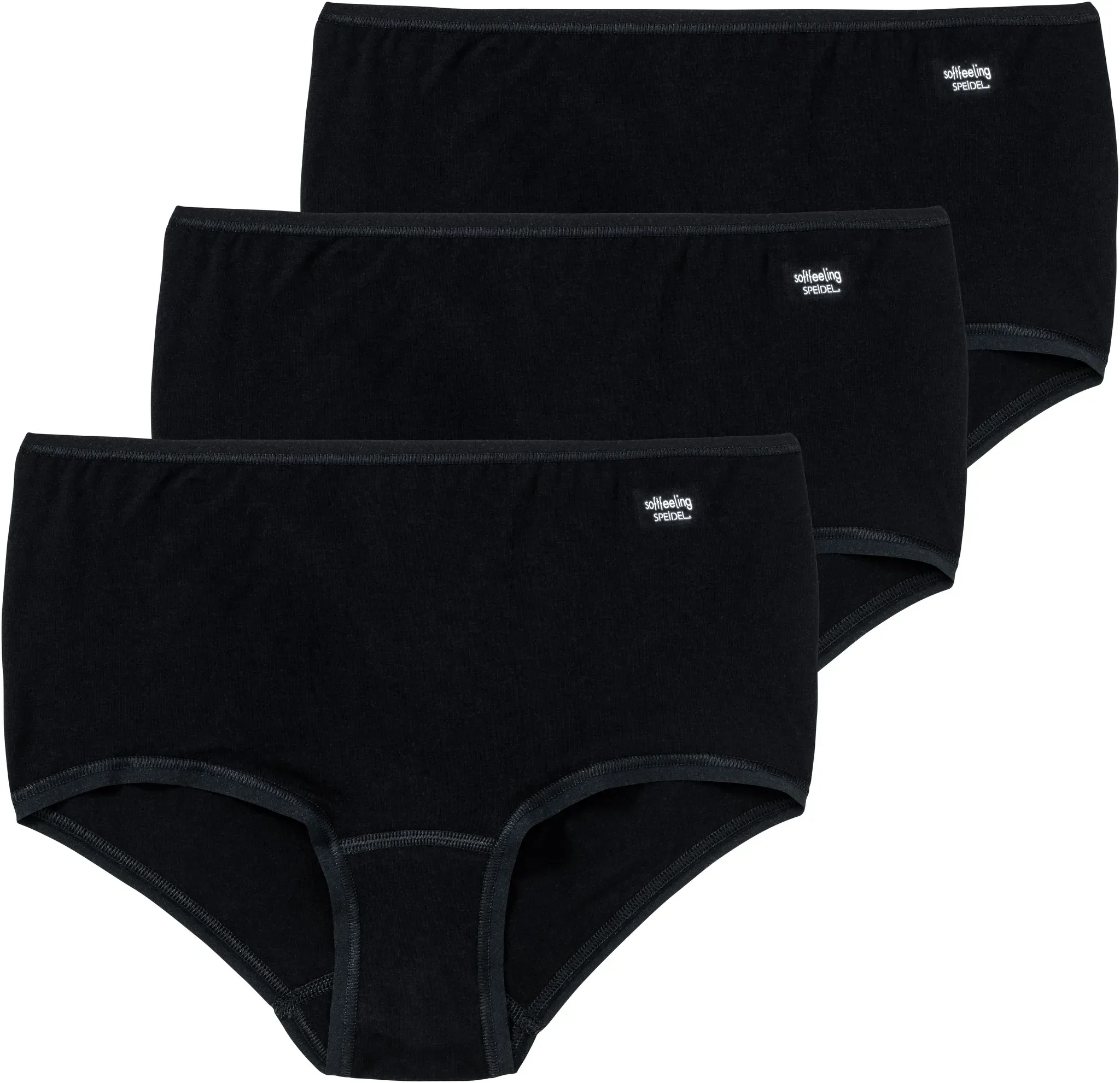 Speidel Panty, (3er Pack), mit herrlich natürlichem Tragegefühl Speidel schwarz 46