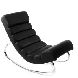 miliboo Sessel TAYLOR Kunstleder 0 x 0 x 0 cm Schwarz