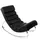 miliboo Sessel TAYLOR Kunstleder 0 x 0 x 0 cm Schwarz