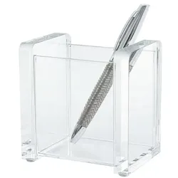 Wedo Stifteköcher »acryl exklusiv« transparent, 9.4x9.4x6.5 cm