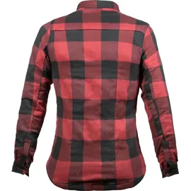 John Doe Hemd Schwarz/Rot XS