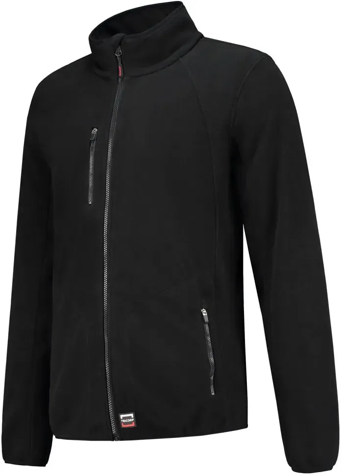 Fleece-Jacke Exzellent Herren Black Gr. M