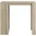 [en.casa] Bartisch Kouvola 110 x 50 x 103 cm Eiche-Optik Beige