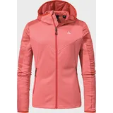 Schöffel Fleece Hoody Svardalen L, schnell trocknende Fleecejacke mit Kapuze, funktionaler Outdoor Hoody, mit Reißverschluss-Taschen und elastischem Saum