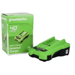 Greenworks Akku-Ladegerät Universal Charger 40 Volt 2Ah G40C