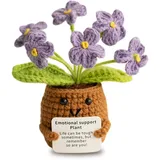 Aruigu Pocket Hug Vergissmeinnicht-Blumen Geschenke, Vergissmeinnicht Positive Geschenke, Positive Kartoffel Deutsch Ersatz, Mutmacher Geschenk, Gute Besserung Geschenk