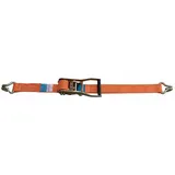 Dolezych Spanngurt DIN EN 12195-2 10 m 50 mm mit Ratsche und Spitzhaken LC U 5000 daN