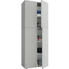 VCM Morgenthaler Aktenschrank 70,2 x 39,0 x 183,0 cm grau