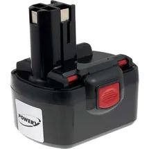 Powery Akku für Bosch Bohrschrauber PSR 14,4VE-2 NiMH O-Pack