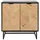 Beliani SIDEBOARD Schwarz