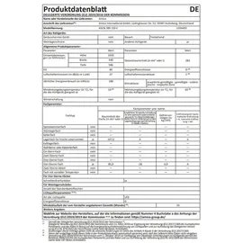Amica KGCN 389 150 E Kühl-Gefrierkombination (282 l, 1920 mm hoch, Silber)
