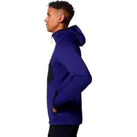 Mountain Hardwear Polartec Power Grid Reißverschlusspullover Blau L