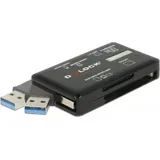 DeLock - Kartenleser (Multi-Format) - USB 3.2 Gen 1),