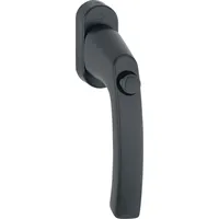 HOPPE Fenstergriff Liège - 7 x 40 mm Alu schwarz matt