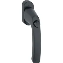 HOPPE Fenstergriff Liège - 7 x 40 mm Alu schwarz matt