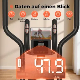 YoSuDa Crosstrainer Schwarz