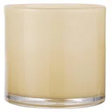 ib laursen Topf Venecia durchgefärbtes Glas, Höhe 12, Ø 12 cm, gelb