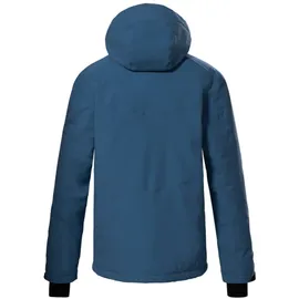 KILLTEC Herren Skijacke/Funktionsjacke mit abzippbarer Kapuze und Schneefang KSW 44 MN SKI JCKT, mittelblau, XL,