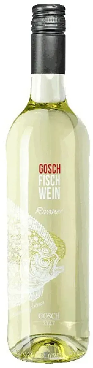 Gosch Fisch Wein Rivaner Weißwein trocken 0,75 l | 2024