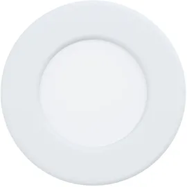 EGLO Fueva 5 Einbaustrahler Ø 8,6 cm rund weiß