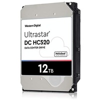 Western Digital Ultrastar He12 DC HC520 12TB, 512e, SE, P3, SATA 6Gb/s HUH721212ALE604 interne Festplatte