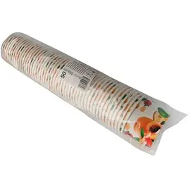 Papstar Eisbecher 0,25 l Weiß 50 St.