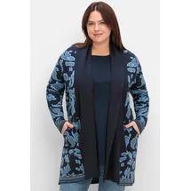 sheego Longstrickjacke mehrfarbig 52/54