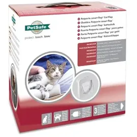 PetSafe Mikrochip Katzenklappe Gold/Weiß