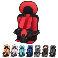 Leap Auto-Kindersitz, einfacher tragbarer Auto-Sicherheitsgurt, Auto-Kindersitz, Kinderautositz mit verstellbaren Schultergurten - Small,Red