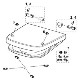 TECE TECEone WC-Sitz Weiß