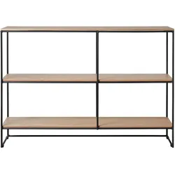 Fritz Hansen - Planner Regal small, Eiche / schwarz