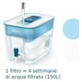 Brita Maxtra Pro All-In-1 Kartuschen 1 St. + Flow Wasserfilter-Station basic blue