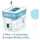 Brita Maxtra Pro All-In-1 Kartuschen 1 St. + Flow Wasserfilter-Station basic blue