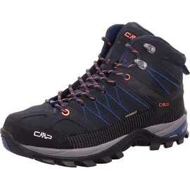 CMP Rigel Mid WP Herren B.Blue/Flash Orange 46