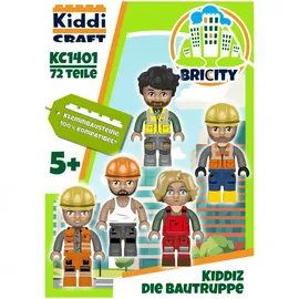 KiddiCraft Kiddiz Figuren-Pack Bautruppe 5-tlg. KC1401