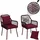 Proregal Gartenstuhl 54 x 62 x 81 cm rot 2 St.