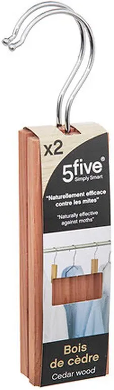 5Five KLEIDERBÜGEL HOLZ X2 HANG'PROTECT