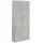 vidaXL Bücherschrank Holzwerkstoff 82,5x30,5x185,5 cm Betongrau 5 Fächer
