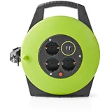 Nedis Kabelrolle | PECCR10UFGN | Grün