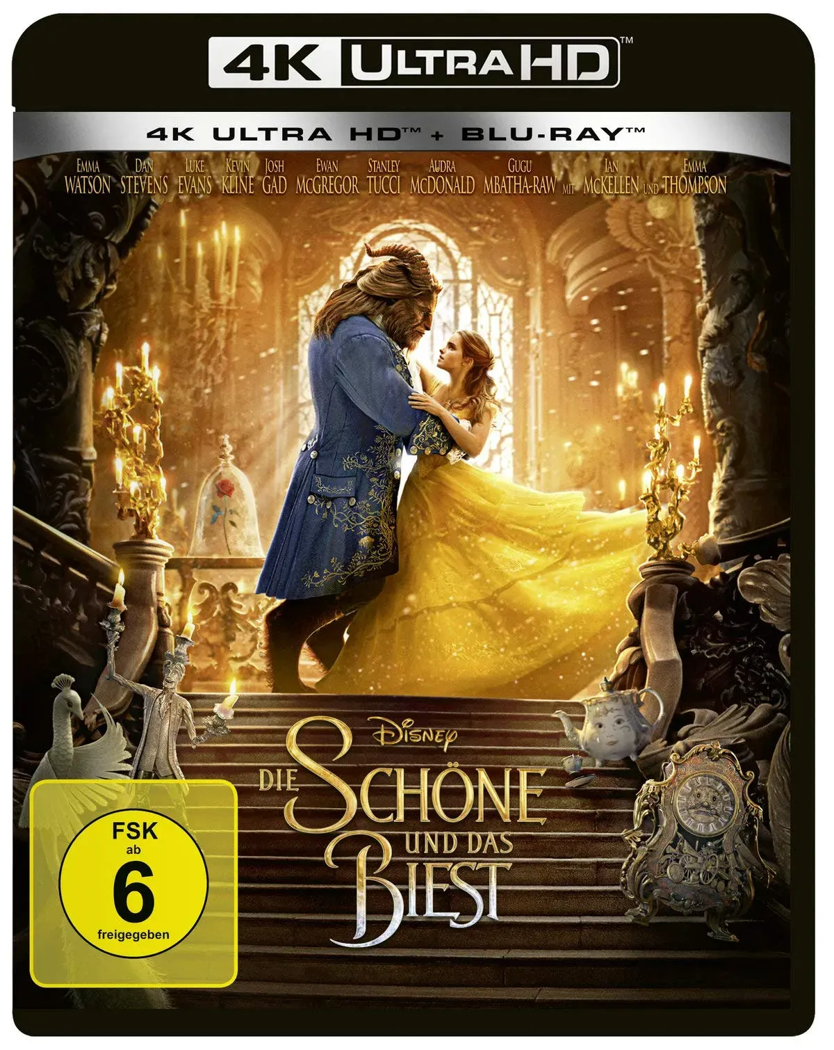 Die Schöne und das Biest (4K Ultra-HD) (+ Blu-ray 2D) | Zustand: Neu & original versiegelt