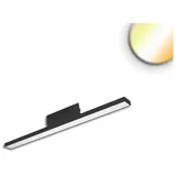 ISOLED 3-PH Linearleuchte prismatisch, 60cm, 32W, schwarz, 300035004000K, CRI90, dimmbar