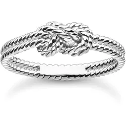 Thomas Sabo TR2399-001-21 Damenring Seil mit Knoten, 50/15,9