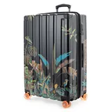 HAUPTSTADTKOFFER Q-Damm 4-Rollen 78 cm / 133 l leopard