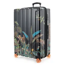 HAUPTSTADTKOFFER Q-Damm 4-Rollen 78 cm / 133 l leopard