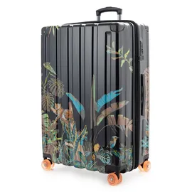 HAUPTSTADTKOFFER Q-Damm 4-Rollen 78 cm / 133 l leopard