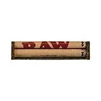 Rollingsupreme Raw Zigarettendrehmaschine, aus Hanfkunststoff, Größe: King Size (110 mm lang)  , braun, 3 Stück